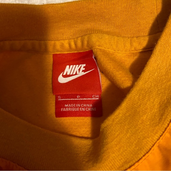 Orange Nike Bonded Tee - Picture 7 of 8